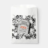 Tombstone and Skulls ID216 Favor Bag