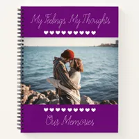 Photo Romantic Diary, Thoughts & Memories Notebook