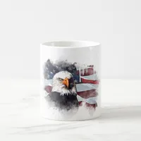 *~* Patriot USA Eagle American Flag Coffee Mug