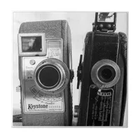 Vintage Cameras Ceramic Tile