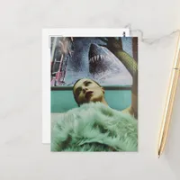 The Woman and the Shark Watch Tour Postcard