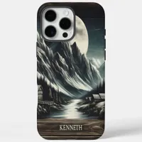 Moonlight On The Mountain iPhone 16 Pro Max Case