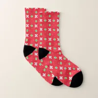 Christmas Holiday Charm Pattern 02 -  Socks