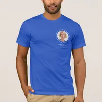 Simple Photo Personalized Funeral In Loving Memory T-Shirt