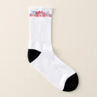 Hearts, Flowers, and Little Birds | So Cute Socks