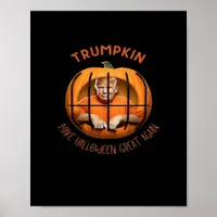 Trumpkin Make Halloween Great Again – Sloth Mask  Poster