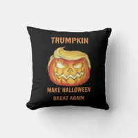 Sweatshirt, Trumpkin, Halloween Classic Throw Pillow