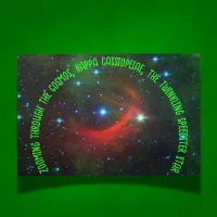 Twinkling Speedster Star Kappa Cassiopeiae | Metal Print