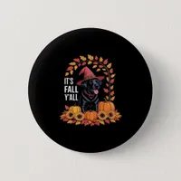 It’s Fall Y’all Halloween Autumn Funny Quote Button