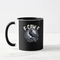 F-Caw-F Minimal Clean Mug