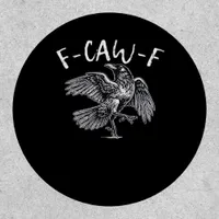 F-Caw-F Crow Retro Classic Patch