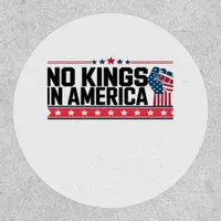 No Kings In America USA Minimal Clean Patch