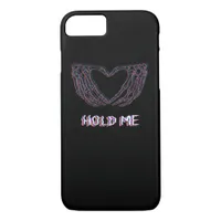 Hold Me Classic Skeleton Hand Heart Style iPhone 8/7 Case