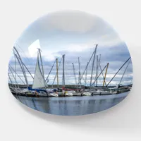 sailing boats paperweight