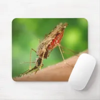 Full of Blood Mosquito Bloodsucking Insect Mouse Pad