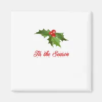 Merry Christmas Mistletoe Magnet