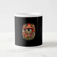 Cottagecore Aesthetic Mushroom Goblincore Design Giant Coffee Mug