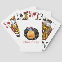Trick Or Halloween Scary Clown Poker Cards