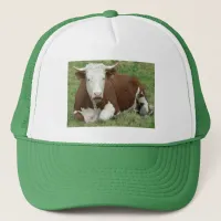 Cow in the Grass Hat