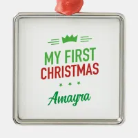 My First Christmas Ornament