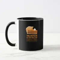 Funny  Tshirt Pumpkin Pie Thanksgiving Fall Mug
