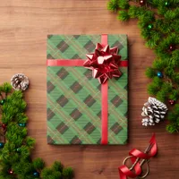 Christmas Plaid Wrapping Paper