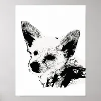 Poster - Dog with Kerchief