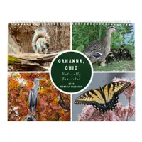 Gahanna, Ohio Naturally Beautiful Monthly Calendar