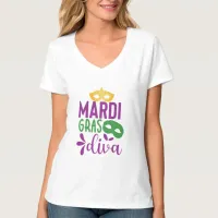 Mardi Gras Diva T-Shirt