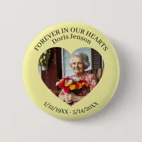 Memorial or Vigil Keepsake | Forever in our Hearts Button