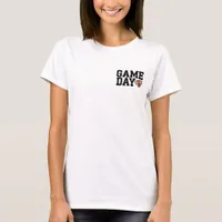 Game Day Red Football Shirt – Bold & Comfortable