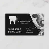 Dental businesscards with appointment card