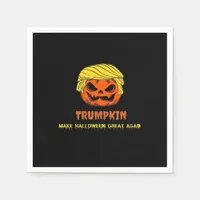 Trumpkin Make Halloween Great Again Short Funny Ha Napkins