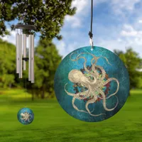 Steampunk Octopus & Clockwork  Wind Chime