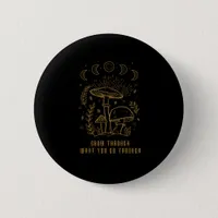 Goblincore Aesthetic Academia Cottagecore Mushroom Button