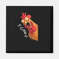 F-Caw-F-Chicken Classic Vintage Graphic Magnet
