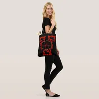 Elegant, Ornate Personalized Vintage Goth Tote Bag