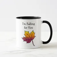 I'm Falling for You, Autumn Leaf Mug