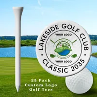 Custom Business Logo Corporate Personalized Name Golf Tees