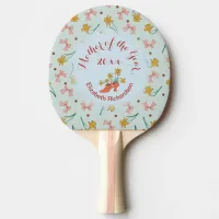 Nostalgic Blooming Buttercups Ping Pong Paddle