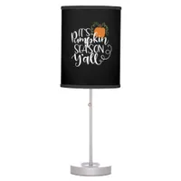 It_s Pumpkin Season Y_all Fitted  Table Lamp