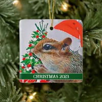 Cute Chipmunk Ornament