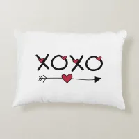 XOXO Valentines Accent Pillow