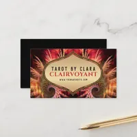 Goddess Temple Fractal Fantasy 02 Business Cards