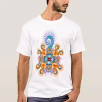 Fractal Ganesh Light T-Shirt