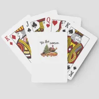 Tis The Season Holiday Mashup Poker Cards