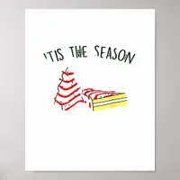 The Season Christmas Tree  Poster