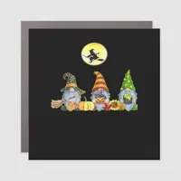Happy Fall Y’all Cute Halloween Gnomes It’s Fall Y Car Magnet