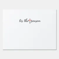 Tis The Season Retro Classic Sign