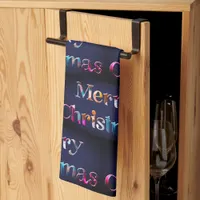 Merry Christmas Festive Multicolor Modern Pretty Kitchen Towel